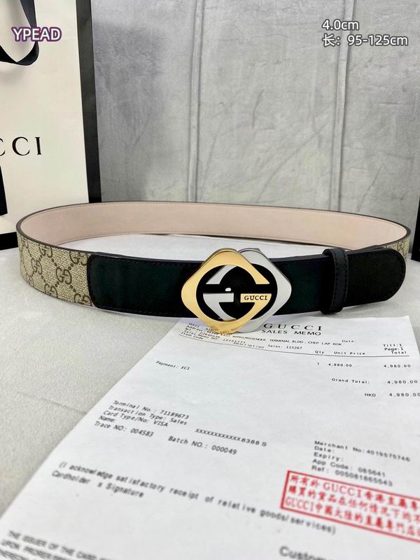 Gucci belt 40mmX95-125cm 8L58